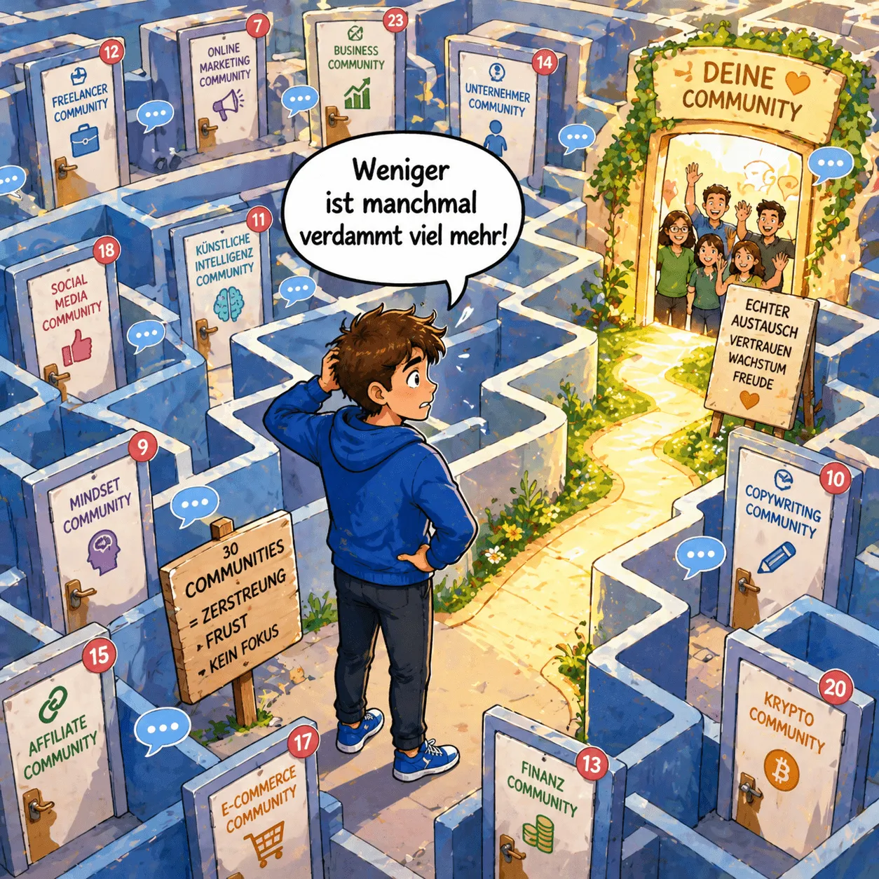 Lohnt sich der Beitritt zu vielen Skool Communities?