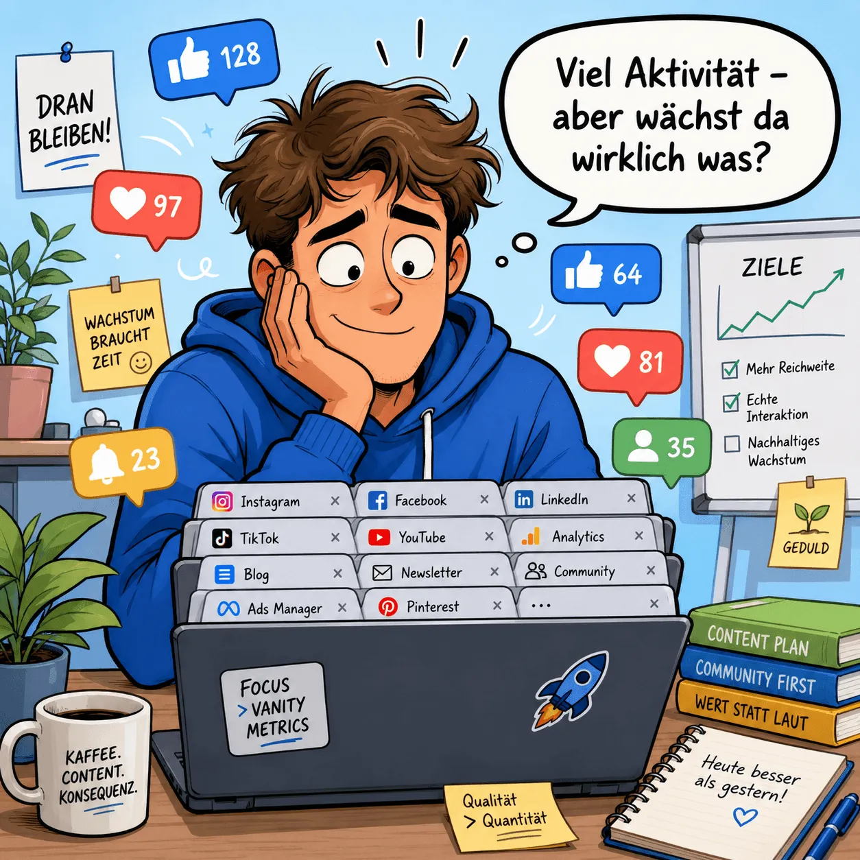 Warum wächst meine Community trotz vieler Mitglieder nicht?